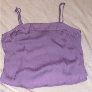 Purple light top